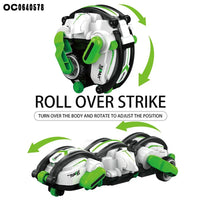 HKM-755027 360 Tumbling Deformation Remote Control Stunt Car - Electric RC Vehicle for Indoor and Outdoor Fun