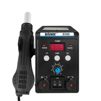 HKM-755155 Digital Temperature Control Hot Air Tool Welding Station - Adjustable for Precision Repair