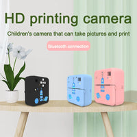HKM-755347 Kids Instant Thermal Photo Print Digital Camera with Recording Function for Ages 6+