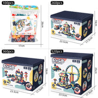 HKM-755603 Creative DIY Building Blocks Set for Children's Education - 520 Large Particles Puzzle Model