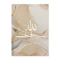 HKM-755603 Gold Marble Abstract Canvas Wall Art for Modern Home Decor
