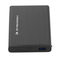 HKM-756115 2.5 Inch USB 3.0 HDD/SSD Aluminum Case with 6 Gbps Speed, Plug and Play, Supports 2TB SATA Drives