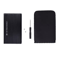 HKM-756115 2.5 Inch USB 3.0 HDD/SSD Aluminum Case with 6 Gbps Speed, Plug and Play, Supports 2TB SATA Drives