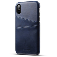 HKM-756307 Slim PU Leather Wallet Phone Case with Card Holder for Convenient Access