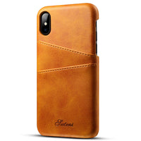 HKM-756307 Slim PU Leather Wallet Phone Case with Card Holder for Convenient Access
