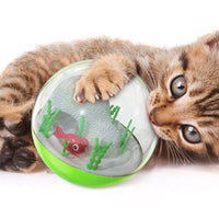 HKM-756371 Pet Supplies Cat Toys Mimi Self-Hi Electric Fish Tumbler Funny Cat Ball