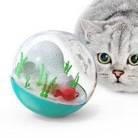HKM-756371 Pet Supplies Cat Toys Mimi Self-Hi Electric Fish Tumbler Funny Cat Ball