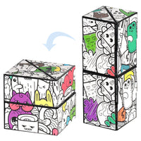 HKM-756499 Infinity Shape Shifting Magic Cube Puzzle Toy for All Ages