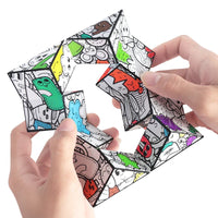 HKM-756499 Infinity Shape Shifting Magic Cube Puzzle Toy for All Ages