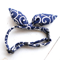 HKM-756627 Handmade Cloth Bow Tie for Cats and Dogs - Multiple Sizes Available