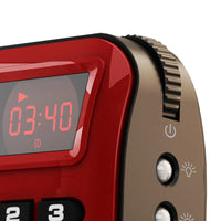 HKM-756627 Portable Mini FM Radio Speaker Music Player with LED Display and Built-In Battery