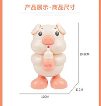 HKM-756755 Dancing Cartoon Tiger Rabbit Toy with Lights and Music for Interactive Learning