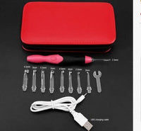 HKM-756755 Illuminated Interchangeable Crochet Hooks for Enhanced Crafting Experience