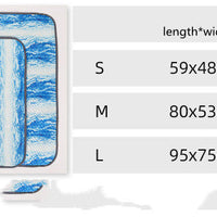 HKM-756947 Cooling Pet Ice Silk Mattress for Dogs - Breathable and Refreshing, Various Sizes Available