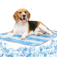 HKM-756947 Cooling Pet Ice Silk Mattress for Dogs - Breathable and Refreshing, Various Sizes Available