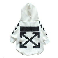 HKM-756947 Cozy Fleece Puppy Sweater with Hood, Black or White Options