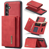 HKM-757011 Magnetic Split Wallet Leather Phone Case for Samsung – Shockproof, Drop-Resistant, and Bracket Functionality