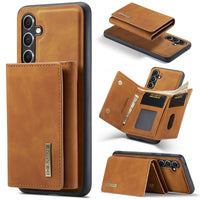 HKM-757011 Magnetic Split Wallet Leather Phone Case for Samsung – Shockproof, Drop-Resistant, and Bracket Functionality
