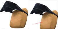 HKM-757075 Adjustable Soft Travel Eyeshade with Head Support for Comfortable Napping