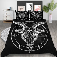 HKM-757075 Personalized 3D Digital Printed Horse Bedding - Polyester Fiber Quilt Cover Set
