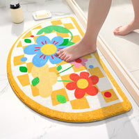 HKM-757139 Absorbent Nonslip Bathroom Entry Mat – Cartoon Design, Various Sizes Available