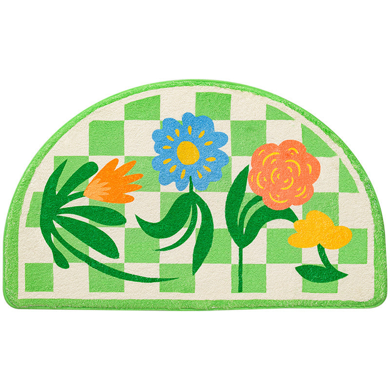 HKM-757139 Absorbent Nonslip Bathroom Entry Mat – Cartoon Design, Various Sizes Available