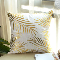HKM-757203 Geometric Abstract Plush Pillow Case - Modern Minimalist Design, 45x45cm