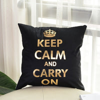 HKM-757203 Geometric Abstract Plush Pillow Case - Modern Minimalist Design, 45x45cm