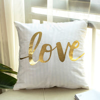 HKM-757203 Geometric Abstract Plush Pillow Case - Modern Minimalist Design, 45x45cm