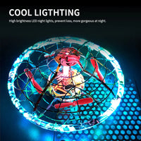 HKM-757331 Hand Controlled Infrared Obstacle Avoidance Quadcopter Drone with Gravity Induction for Indoor-Outdoor Use