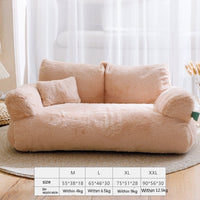 HKM-757459 Flannel Warm Large Cat Sofa Universal Pet Kennel