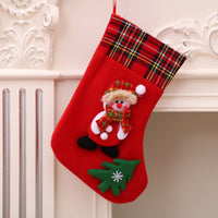 HKM-757523 Christmas Themed Decorative Socks with Gift Bag - Various Styles and Sizes Available