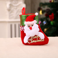HKM-757523 Christmas Themed Decorative Socks with Gift Bag - Various Styles and Sizes Available