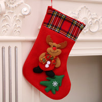 HKM-757523 Christmas Themed Decorative Socks with Gift Bag - Various Styles and Sizes Available