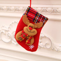 HKM-757523 Christmas Themed Decorative Socks with Gift Bag - Various Styles and Sizes Available