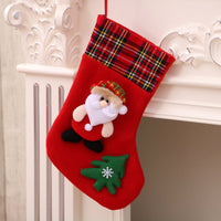 HKM-757523 Christmas Themed Decorative Socks with Gift Bag - Various Styles and Sizes Available