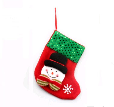HKM-757523 Christmas Themed Decorative Socks with Gift Bag - Various Styles and Sizes Available