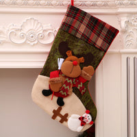 HKM-757523 Christmas Themed Decorative Socks with Gift Bag - Various Styles and Sizes Available