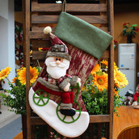 HKM-757523 Christmas Themed Decorative Socks with Gift Bag - Various Styles and Sizes Available