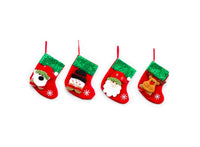 HKM-757523 Christmas Themed Decorative Socks with Gift Bag - Various Styles and Sizes Available