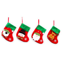 HKM-757523 Christmas Themed Decorative Socks with Gift Bag - Various Styles and Sizes Available