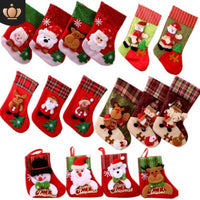 HKM-757523 Christmas Themed Decorative Socks with Gift Bag - Various Styles and Sizes Available