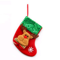 HKM-757523 Christmas Themed Decorative Socks with Gift Bag - Various Styles and Sizes Available