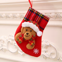 HKM-757523 Christmas Themed Decorative Socks with Gift Bag - Various Styles and Sizes Available