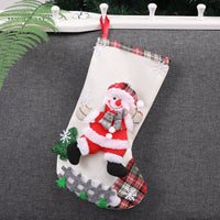 HKM-757523 Christmas Themed Decorative Socks with Gift Bag - Various Styles and Sizes Available