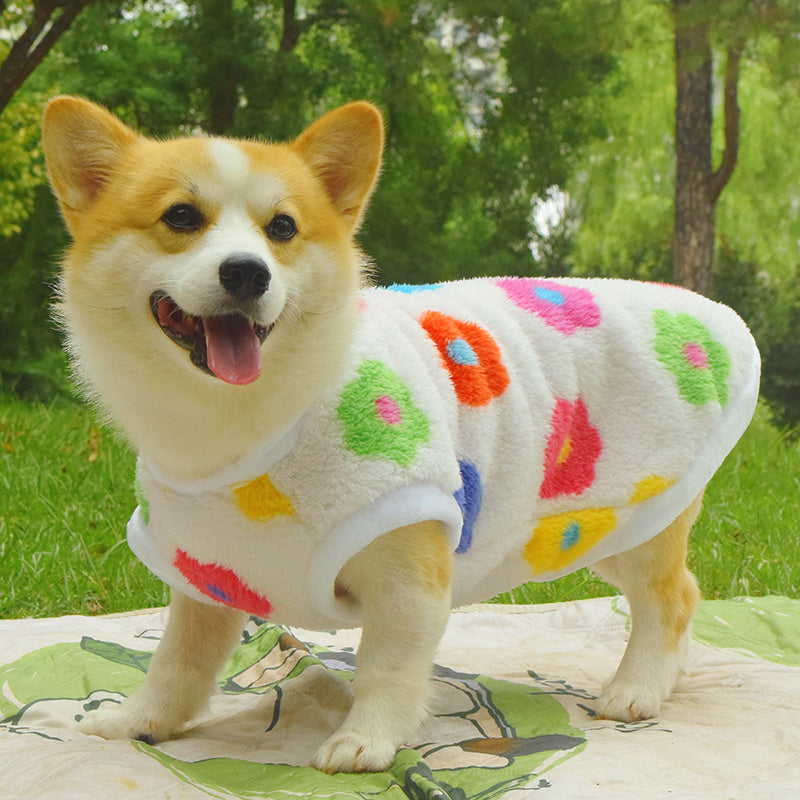 HKM-757587 Warm Padded Vest for Medium-sized Dogs - Cozy and Anti-dirt Fall & Winter Clothing