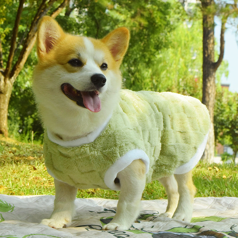 HKM-757587 Warm Padded Vest for Medium-sized Dogs - Cozy and Anti-dirt Fall & Winter Clothing