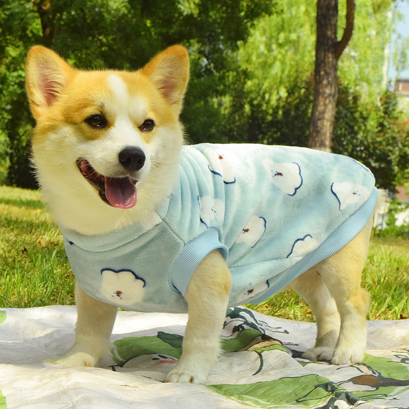 HKM-757587 Warm Padded Vest for Medium-sized Dogs - Cozy and Anti-dirt Fall & Winter Clothing