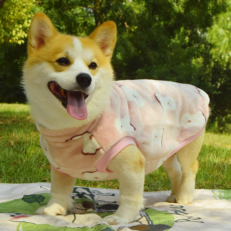 HKM-757587 Warm Padded Vest for Medium-sized Dogs - Cozy and Anti-dirt Fall & Winter Clothing