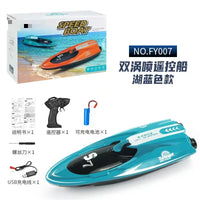HKM-757907 2.4GHz Remote Control Waterproof Electric Racing Jet Boat with Double Vortex Injection